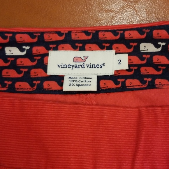 Vineyard Vines size 2 Red Corduroy Skirt - Picture 3 of 3
